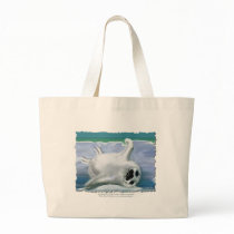 HARP SEAL BABY TOTE BAG