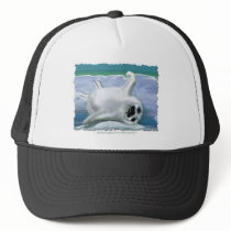 HARP SEAL BABY TRUCKER HATS