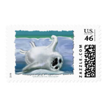 HARP SEAL BABY STAMP