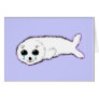 Harp seal card