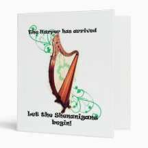 Harp Shenanigans Binder