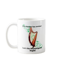 Harp Shenanigans Mug by HarpersBazaar Harp Shenanigans Mug