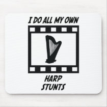 Harp Stunts Mouse Pad