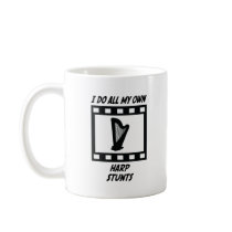 Harp Stunts Coffee Mugs