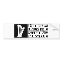 Harp Survive bumper stickers