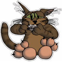 HarpCat Acrylic Cut Out
