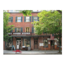 Harpers Ferry WV Dry Goods Store Postcard