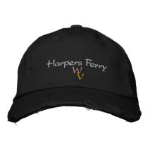 Harpers Ferry. WV Embroidered  Hat embroidered hats
