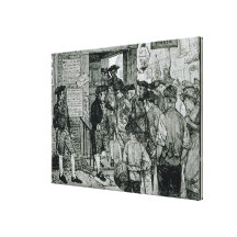 Harper's Magazine Canvas Print