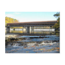 Harpersfield Covered Bridge Ashtabula County Ohio postcards by OutdoorWare Harpersfield Covered Bridge Ashtabula County Ohio postcards