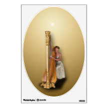 HARPIST WALL SKINS