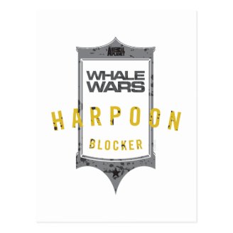 Harpoon Blocker Postcard