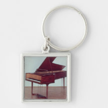 Harpsichord belonging to Ludwig van Beethoven Keychain
