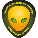 Harpsichord Players Are People Too Cut Outs