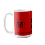 Harpy Games mug.  Caution.