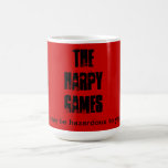 Harpy Games mug.  Caution. mugs