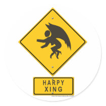 Harpy XING stickers by thefrozenduck Harpy XING stickers
