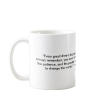Harriet Tubman mug with "Dream" quote by leightfantastic Harriet Tubman mug with "Dream" quote