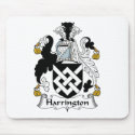 Harrington Family Crest mousepads