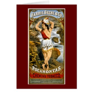Harris, Beebe, & Co. - Pocahontas Chewing Tobacco card