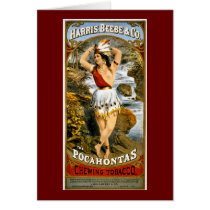 Harris, Beebe, & Co. -  Pocahontas Chewing Tobacco cards