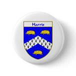 Harris Coat of Arms/Family Crest buttons