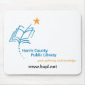 Harris County Public Library mousepad
