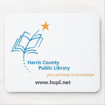Harris County Public Library mousepad
