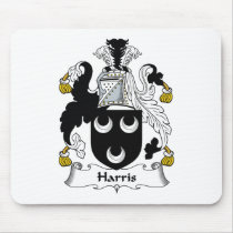 Harris Family Crest mousepads by coatsofarms Harris Family Crest mousepads