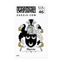 Harris Family Crest postage