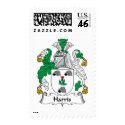 Harris Family Crest postage by coatsofarms Harris Family Crest postage