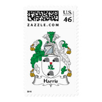 Harris Family Crest postage