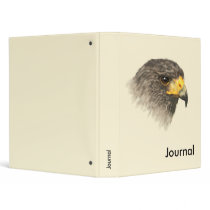 Harris Hawk - Mixed Medium binders