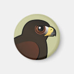 Birdorable Harris Hawk Round Magnet
