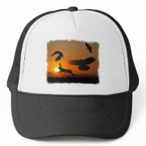 Harris Hawks Hunting hats by artoffalconry Harris Hawks Hunting hats