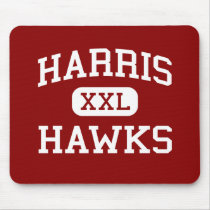 Harris - Hawks - Middle School - San Antonio Texas mousepads by customteamsportswear Harris - Hawks - Middle School - San Antonio Texas mousepads