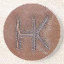 Harris Ranch Brand coasters