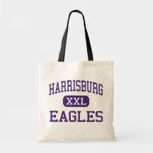 Harrisburg - Eagles - High - Harrisburg Oregon Tote Bag