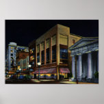 Harrisburg Pennsylvania Colonial Bldg at Night Print