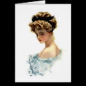 Harrison Fisher Girl  in Blue