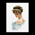 Harrison Fisher Girl  in Blue