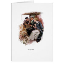 Harrison Fisher Girl - The Honeymoon Greeting Card