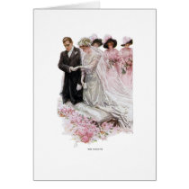 Harrison Fisher Girl - The Wedding Greeting Cards