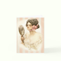 Harrison Fisher  "Vanity" Note Card cards