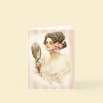 Harrison Fisher  "Vanity" Note Card