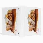 Harrison Fisher: Woman in Train Vinyl Binder