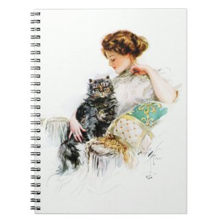 Harrison Fisher: Woman with Cat
