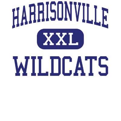 Go Harrisonville Wildcats! #1 in Harrisonville Missouri. Show your support for the Harrisonville High School Wildcats while looking sharp.