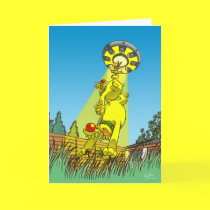 Harry and Henry's abduction greeting card
