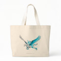 Harry and Hermione on a Hippogriff bag